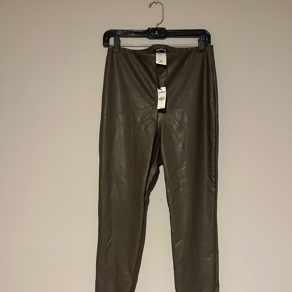 Faux Leather Pants